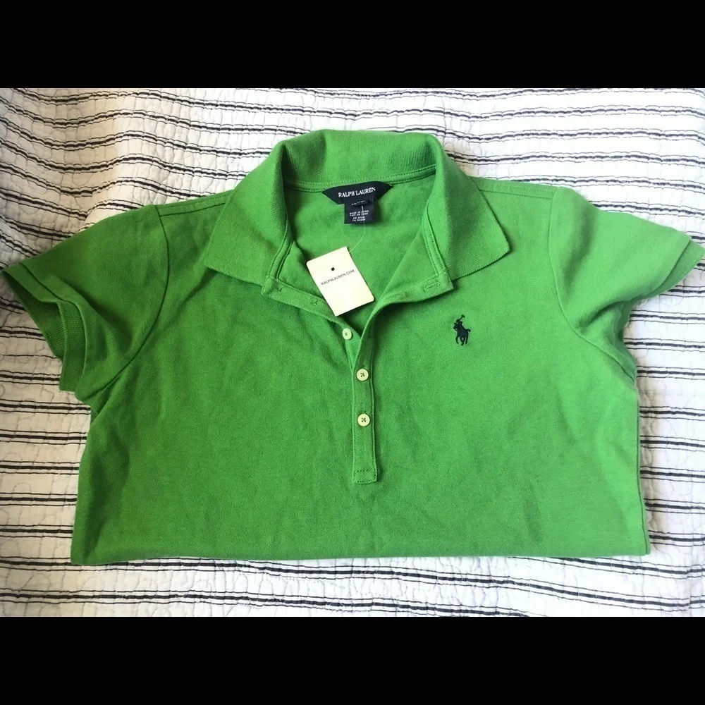 NWT Ralph Lauren Polo shirt for girl size XL(16)